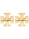 Logo Stud Earrings Gold - TORY BURCH - BALAAN 1