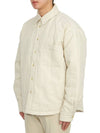 La Chemise Boulanger Puffed Overshirt Padded Light Beige - JACQUEMUS - BALAAN 4