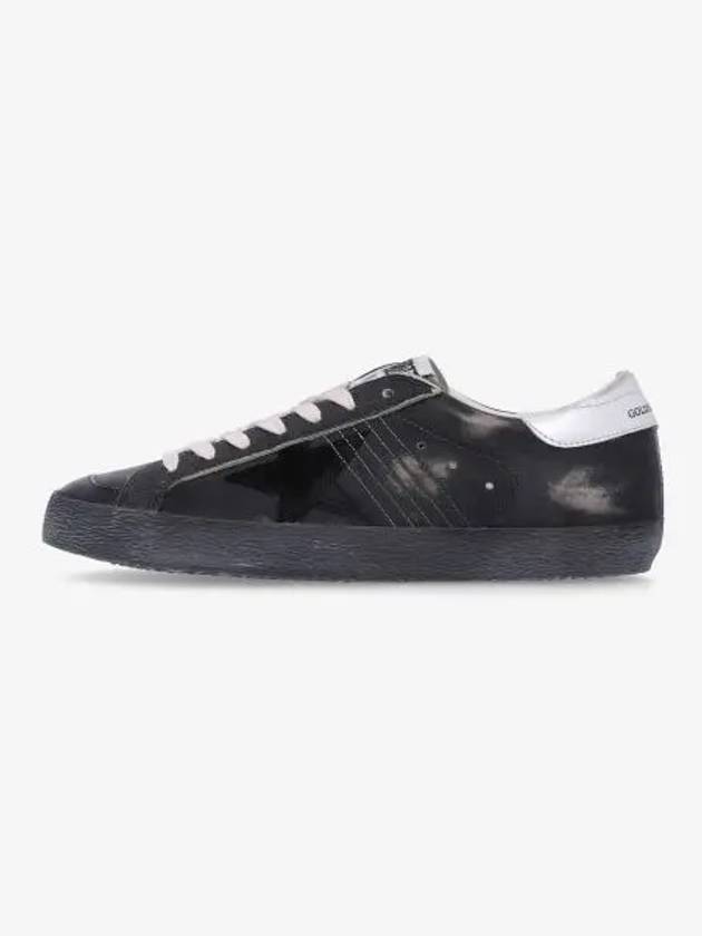 Superstar Silver Tab Low Top Sneakers Black - GOLDEN GOOSE - BALAAN 2