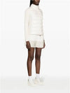 Padded Wool Cardigan White - MONCLER - BALAAN 5