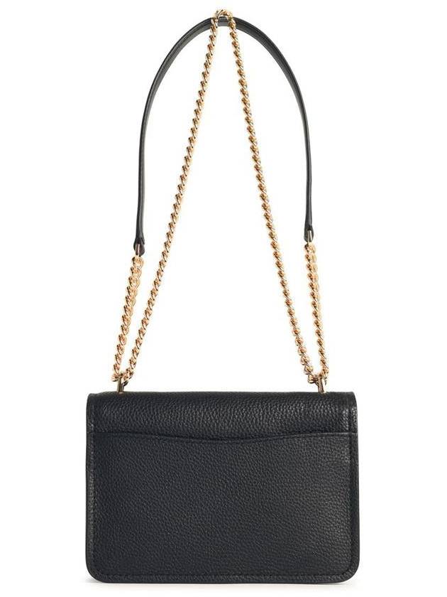 Michael Kors 'Claire' Black Leather Crossbody Bag - MICHAEL KORS - BALAAN 3