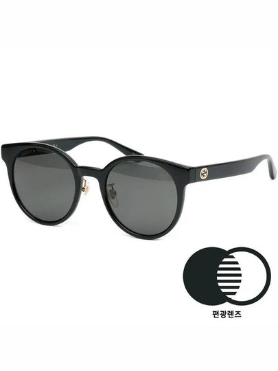 Eyewear Round Sunglasses Black - GUCCI - BALAAN 2