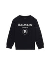 Kids Pullover 6M4760MX270 930 Black - BALMAIN - BALAAN 1