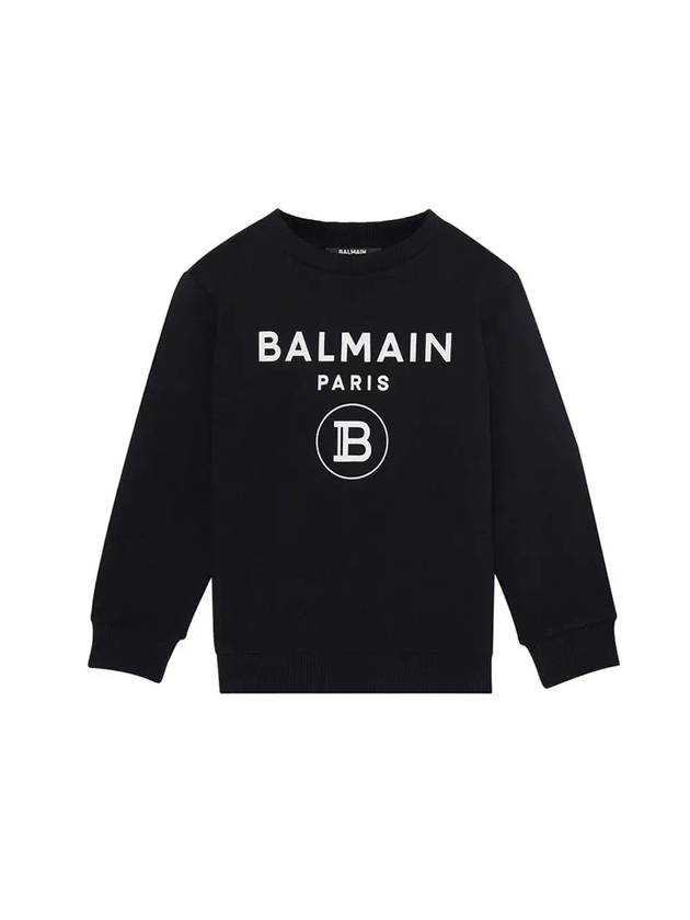 Kids Pullover 6M4760MX270 930 Black - BALMAIN - BALAAN 1