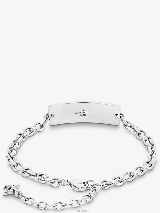 Monogram Bold Bracelet Silver - LOUIS VUITTON - BALAAN 4