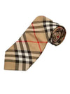 Men's Modern Cut Vintage Check Silk Tie Beige - BURBERRY - BALAAN 3