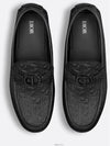 Odéon Grained Calfskin Loafer Black - DIOR - BALAAN 3