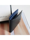 GG Interlocking Two Tone Half Wallet Black - GUCCI - BALAAN 4