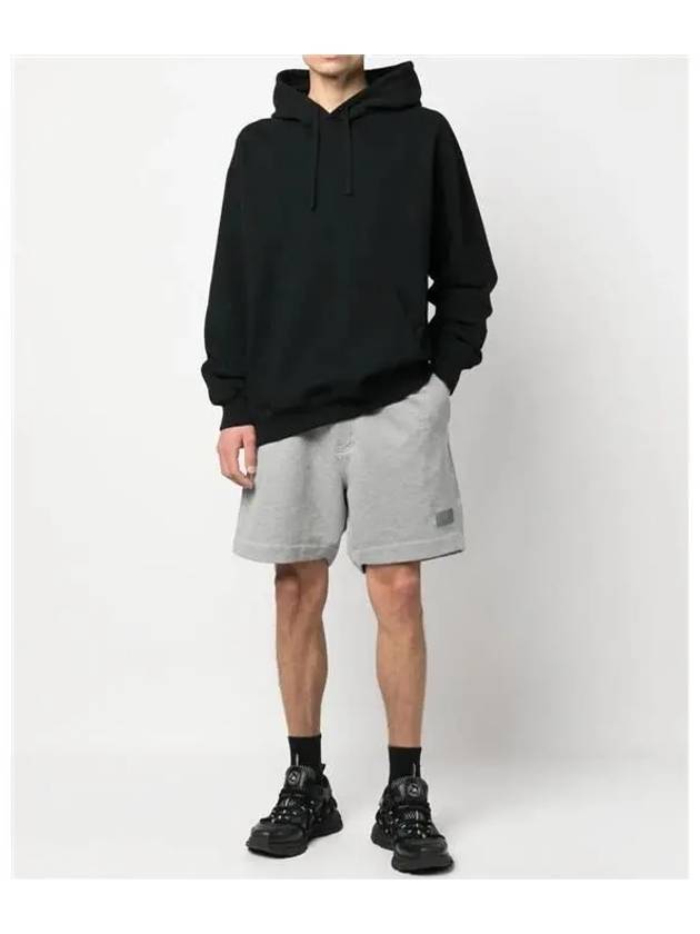 Y3 Logo Patch Jersey Bermuda Shorts - YOHJI YAMAMOTO - BALAAN 3