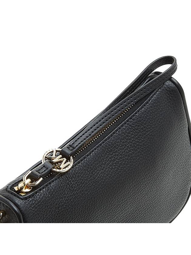 Jet Set Charm Large Leather Shoulder Bag Black - MICHAEL KORS - BALAAN 10