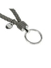 Intrecciato Leather Key Holder Grey - BOTTEGA VENETA - BALAAN 4