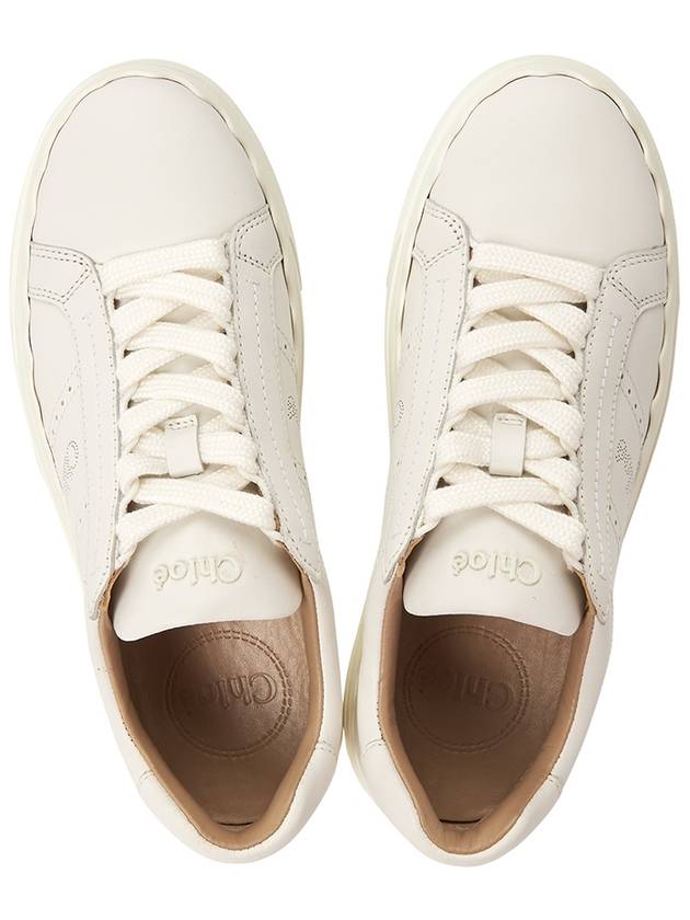 Lauren Low Top Sneakers White - CHLOE - BALAAN 3