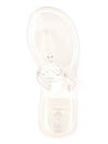 Mini Miller Jelly Flip Flops White - TORY BURCH - BALAAN 5