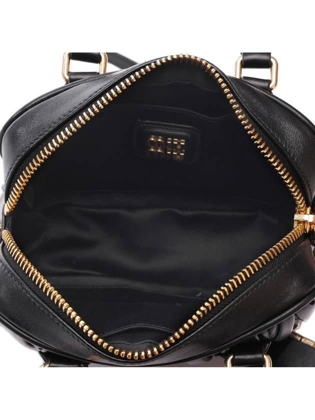 Materasse Nappa Leather Tote Bag Black - MIU MIU - BALAAN 7