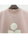 Moby Logo Print Sweatshirt Pink - ISABEL MARANT ETOILE - BALAAN 6