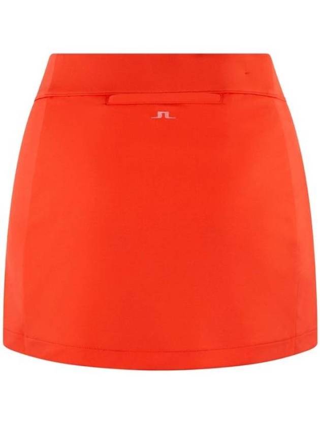 Amelie Golf A Line Skirt Tangerine Tango - J.LINDEBERG - BALAAN 3