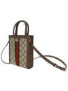 Ophidia GG Mini Bag Brown - GUCCI - BALAAN 3