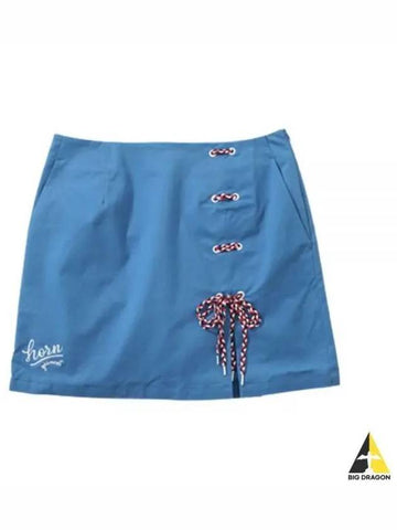 Golf Wear Women s Skirt HCW 2A AE05 BLUE - HORN GARMENT - BALAAN 1