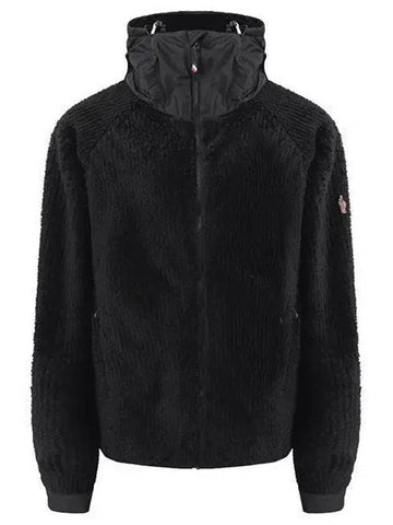 22FW 8G00023 809JL 999 Grenoble Men's Fleece Hooded Zip-up Jacket 987859 - MONCLER - BALAAN 1