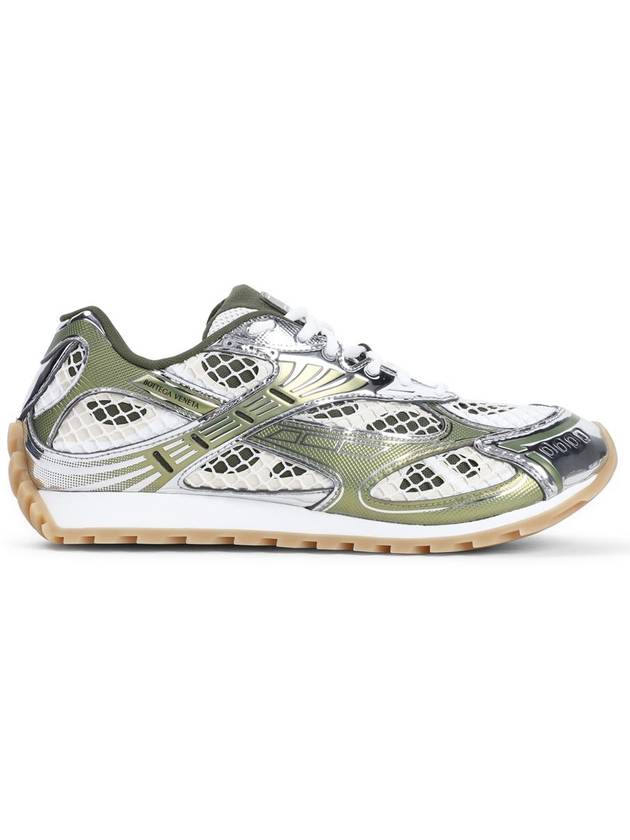 Orbit Mesh Rubber Low Top Sneakers Green - BOTTEGA VENETA - BALAAN 2