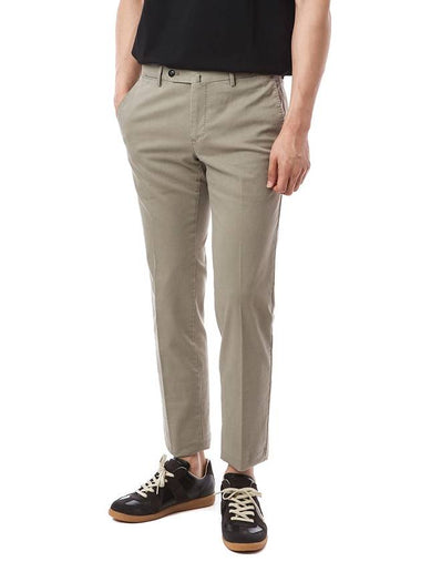 Men's Super Slim Fit Straight Pants Beige - PT01 - BALAAN 1