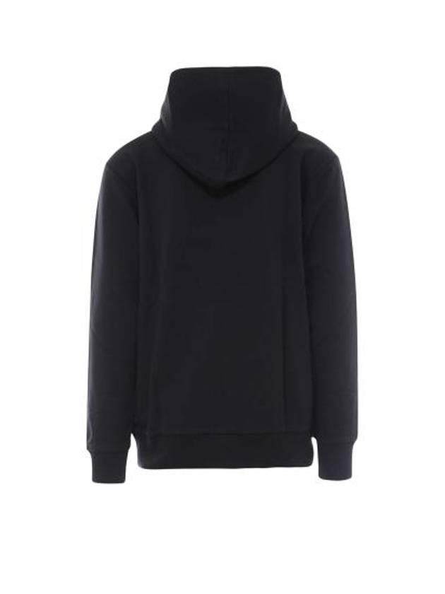 Drold Monsieur Hooded Sweatshirt PERMP04BLACK Black - DROLE DE MONSIEUR - BALAAN 4