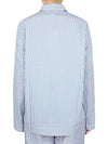 Poplin Long Sleeve Shirt Placid Blue Stripes - TEKLA - 9