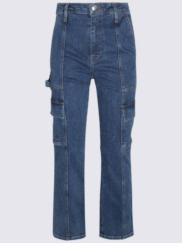 Simkhai Blue Cotton Jeans - SIMKHAI - BALAAN 1