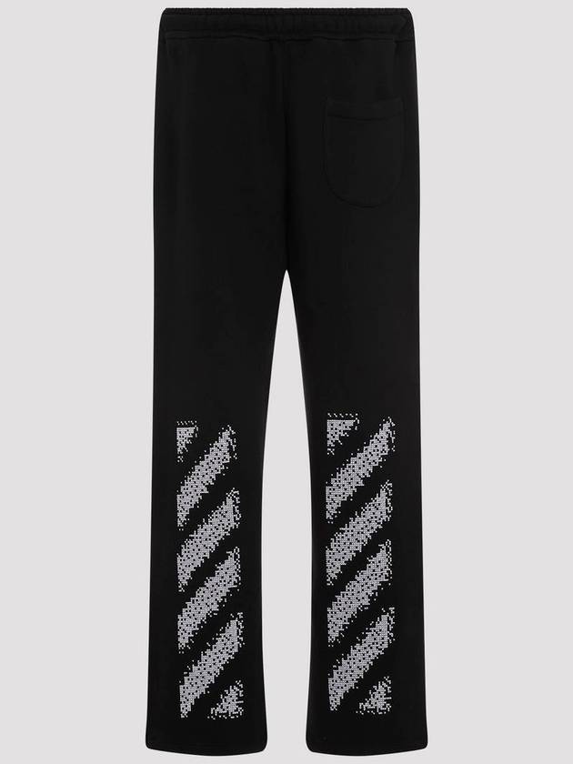 Pixel Diag Track Pants Black - OFF WHITE - BALAAN 3