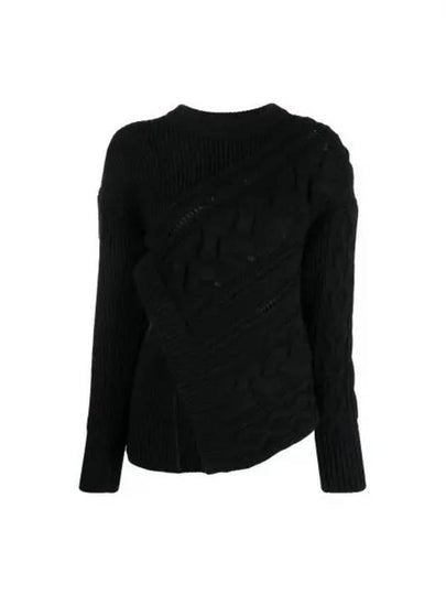 Piece Patch Knit Top Black - ALEXANDER MCQUEEN - BALAAN 2