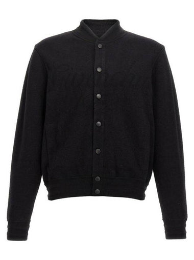 Cotton Bomber Jacket Black - GIVENCHY - BALAAN 1