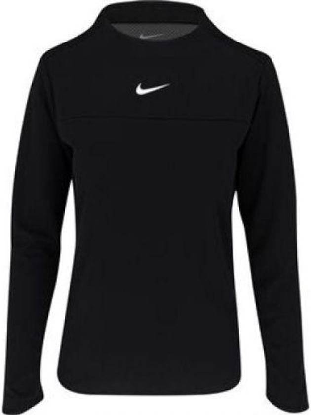 Golf Dri Fit UV Advantage Long Sleeve T-Shirt Black - NIKE - BALAAN 2