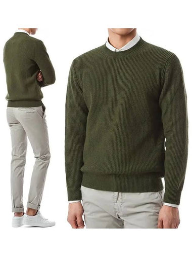 Cashmere wool ribbed knit IMLMML167 IM55024 500 - RVR LARDINI - BALAAN 1