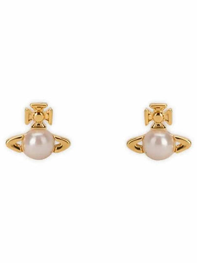 Balvina Pearl Earrings Gold - VIVIENNE WESTWOOD - BALAAN 2