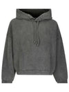 Logo Patch Hoodie Dark Grey - ACNE STUDIOS - BALAAN 2