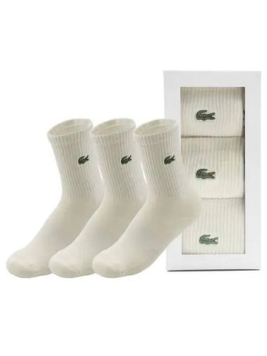 Basic Sports Mid Socks 3P RA902B54NXFJ - LACOSTE - BALAAN 1