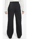 Sportswear Gathered Woven Track Pants Black - NIKE - BALAAN 6