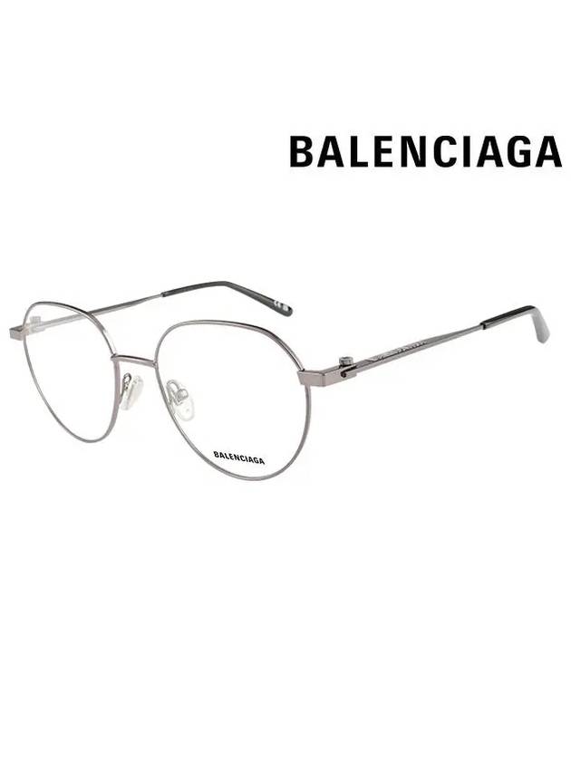 Eyewear Round Metal Ruthenium Glasses Ivory - BALENCIAGA - BALAAN 2