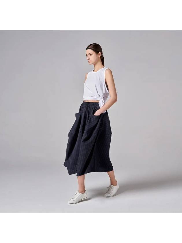 Tech Flare Pants Dark Navy - ATHPLATFORM - BALAAN 8