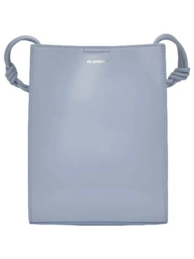 Small Tangle Shoulder Bag Light Blue - JIL SANDER - BALAAN 1