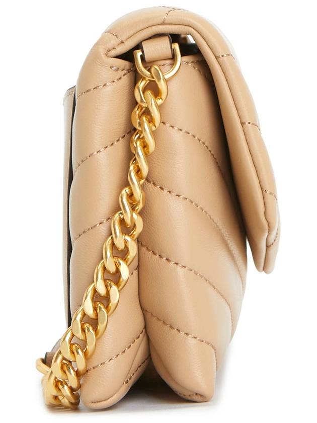 Kira Chevron Chain Long Wallet Desert Dune - TORY BURCH - BALAAN 4