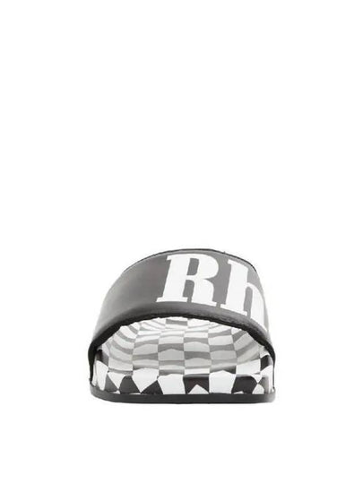 Logo Printing Checkerboard Slide RHPS24FO06619669 1669 619 - RHUDE - BALAAN 2