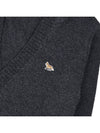 Maison Kitsune Men's Baby Fox Patch Cardigan HM00501KT1006 DGM - MAISON KITSUNE - BALAAN 6