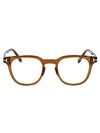 Eyewear Square Eyeglasses Brown - TOM FORD - BALAAN 1