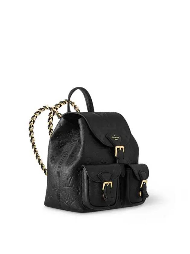 Backup Monogram Empreinte Backpack Black - LOUIS VUITTON - BALAAN 7