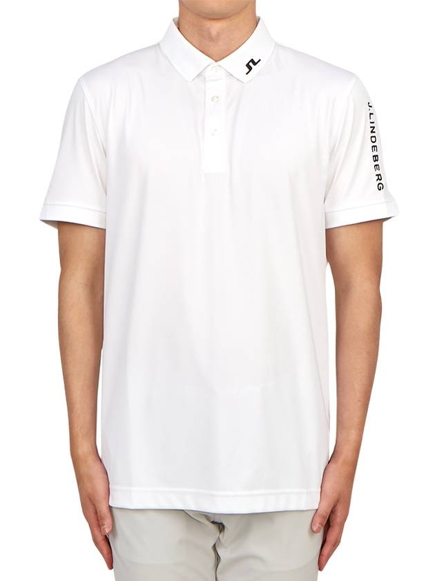 Tour Tech Slim Fit Polo GMJT09822 0000 Men's Tour Tech Slim Fit Polo - J.LINDEBERG - BALAAN 2