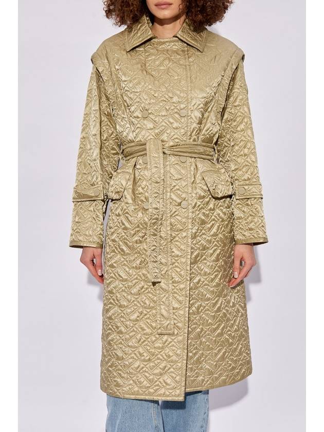 Moncler ‘Samare’ Quilted Coat, Women's, Green - MONCLER - BALAAN 3