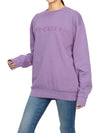 Women's Sweatshirt with Logo JW0123 PG1390 700 PURPLE - JW ANDERSON - BALAAN 8