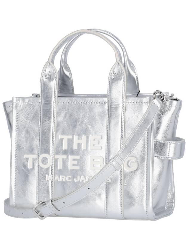 Tote Bag 24A2F3HTT004H01 039 METALLIC SILVER - MARC JACOBS - BALAAN 3