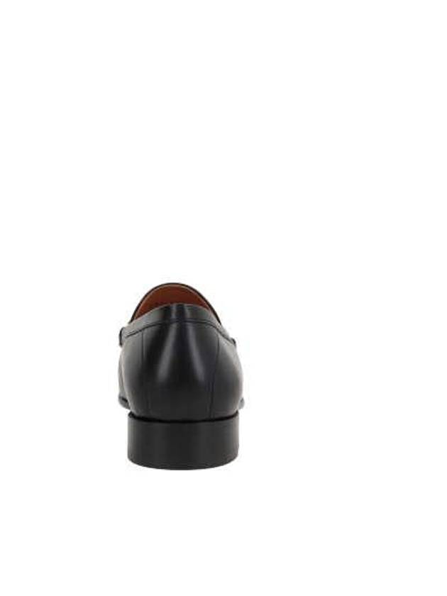 V Logo Signature Calfskin Loafers Black - VALENTINO - BALAAN 4